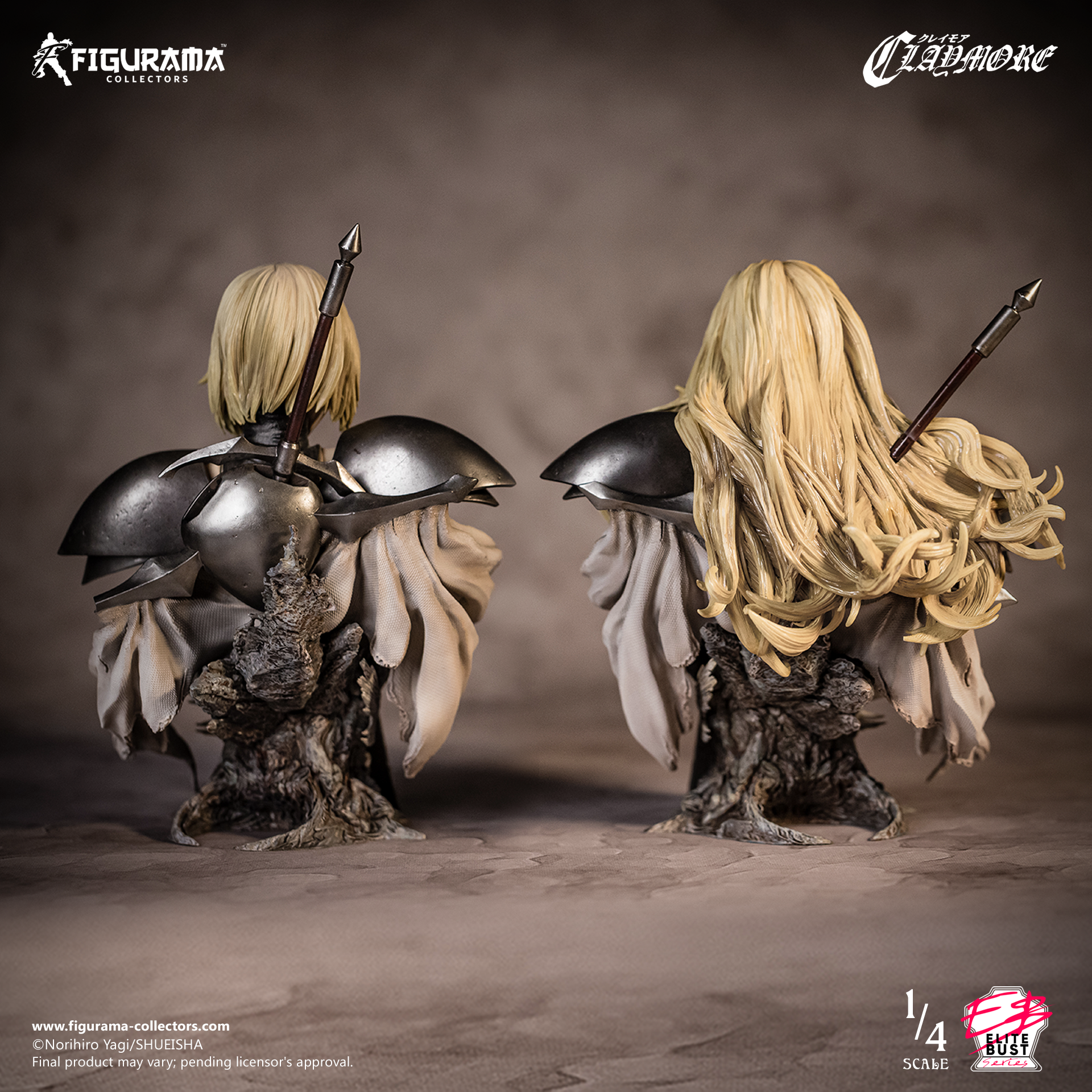 Claymore - Clare - Bust - Elite Bust Series - 1/4 (Figurama Collectors) photo 11