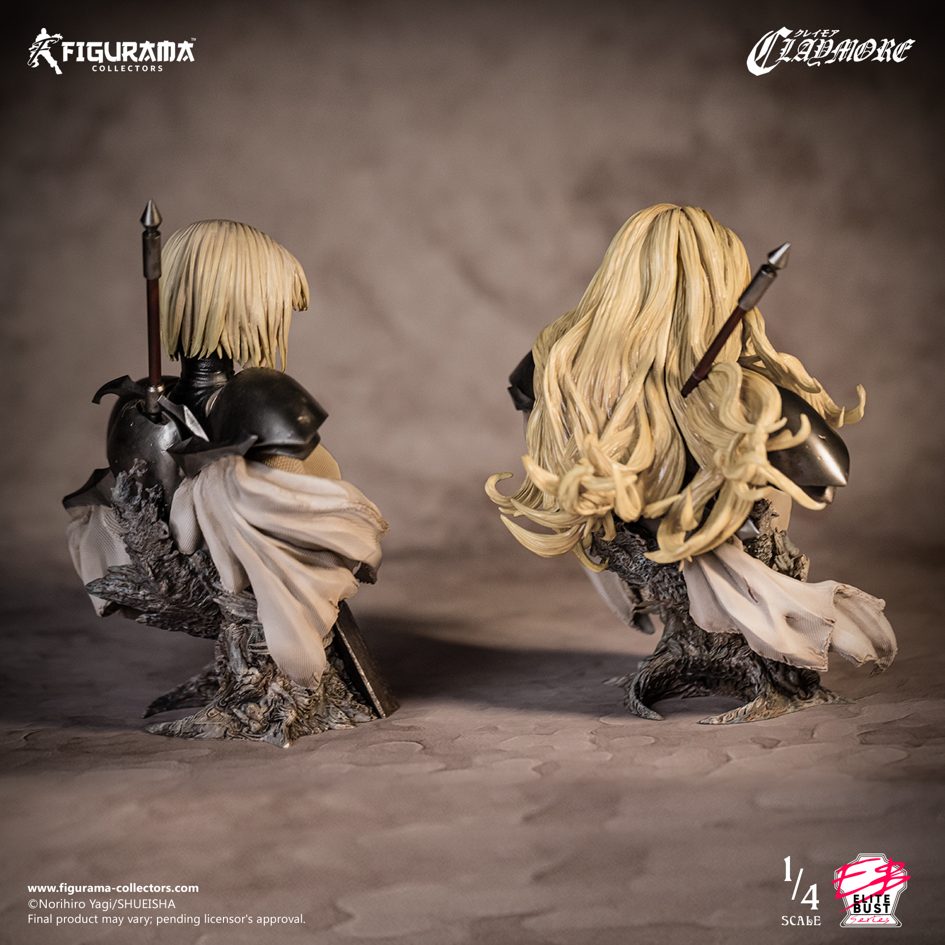 Claymore - Clare - Bust - Elite Bust Series - 1/4 (Figurama Collectors) photo 12
