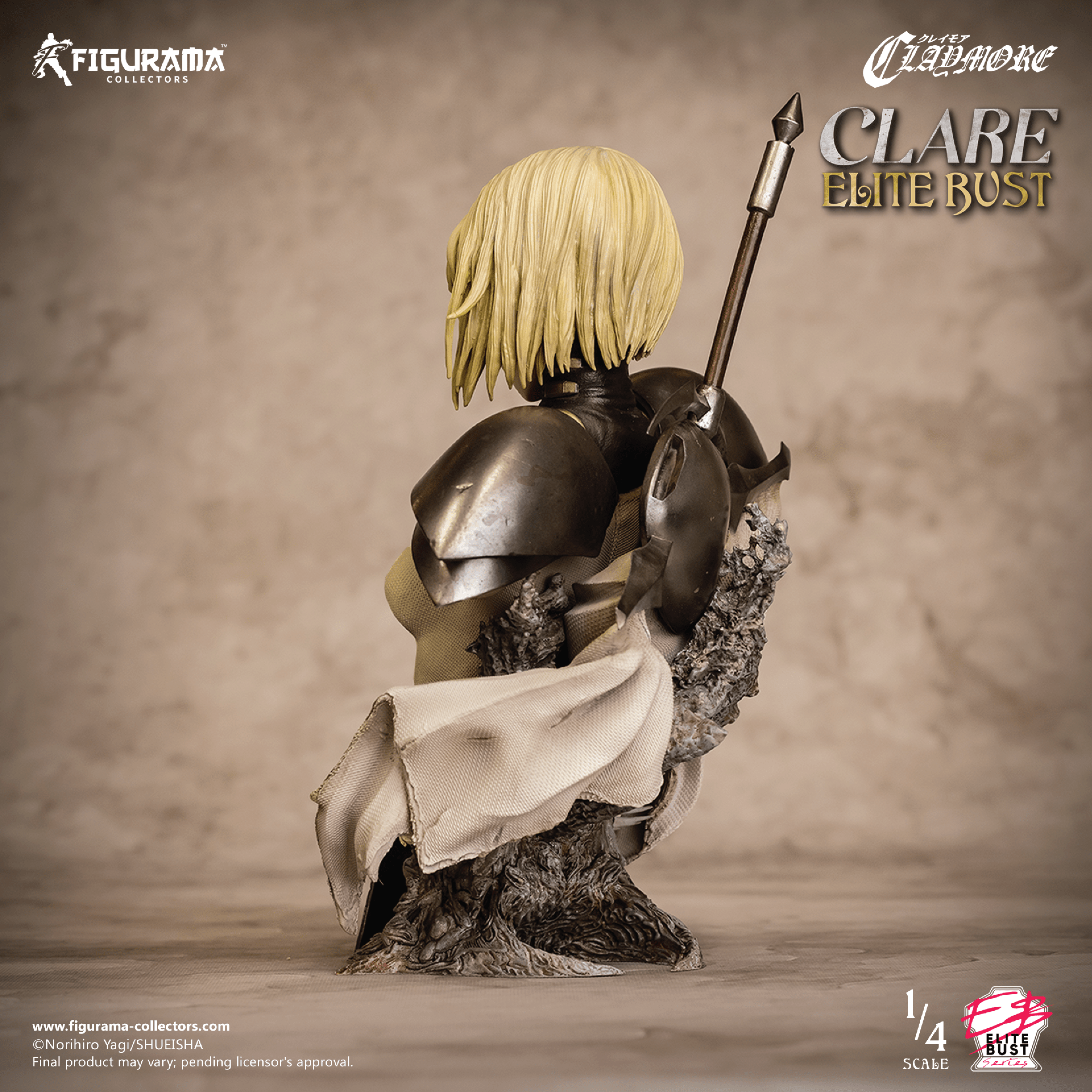 Claymore - Clare - Bust - Elite Bust Series - 1/4 (Figurama Collectors) photo 17