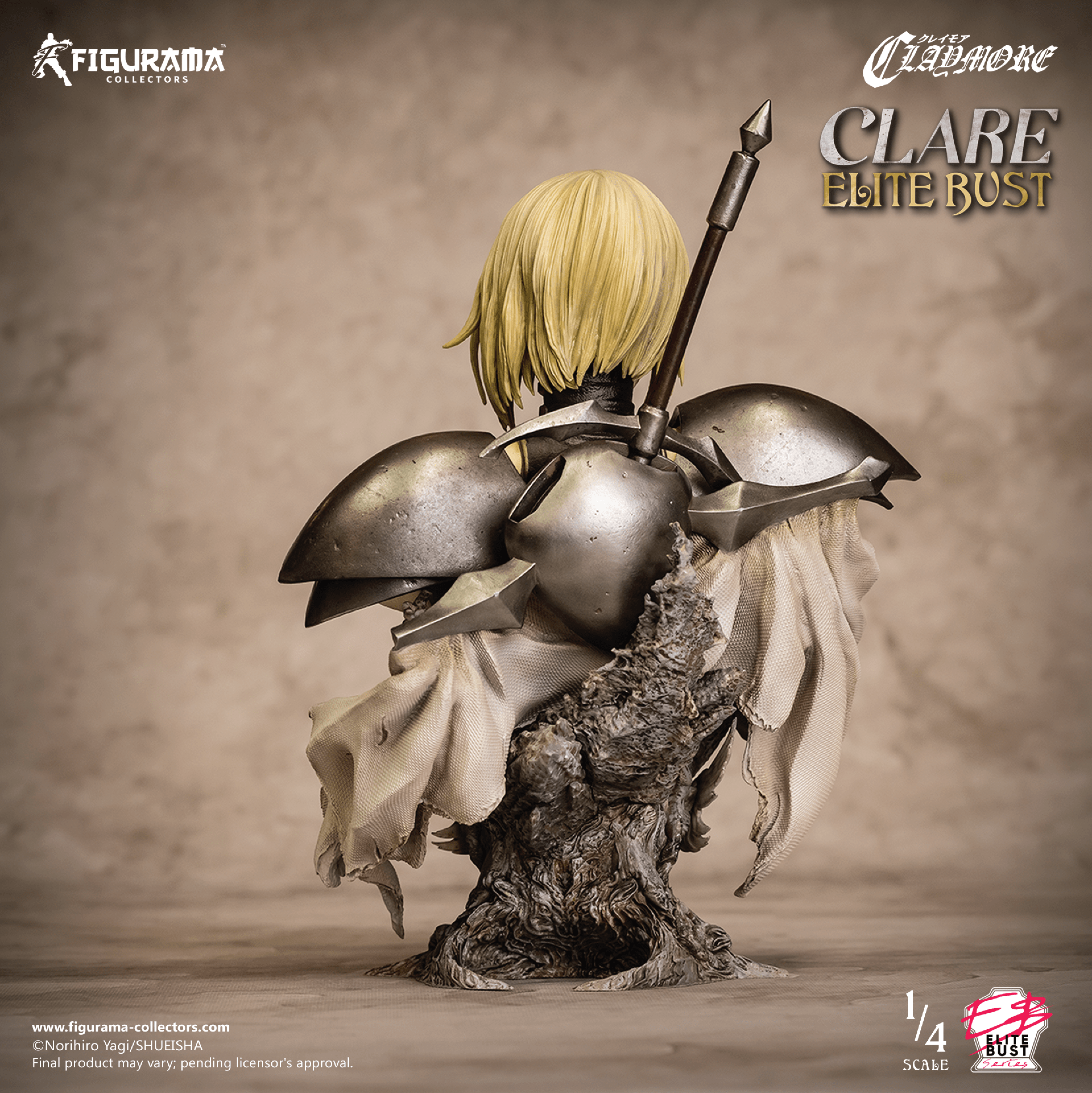 Claymore - Clare - Bust - Elite Bust Series - 1/4 (Figurama Collectors) photo 18