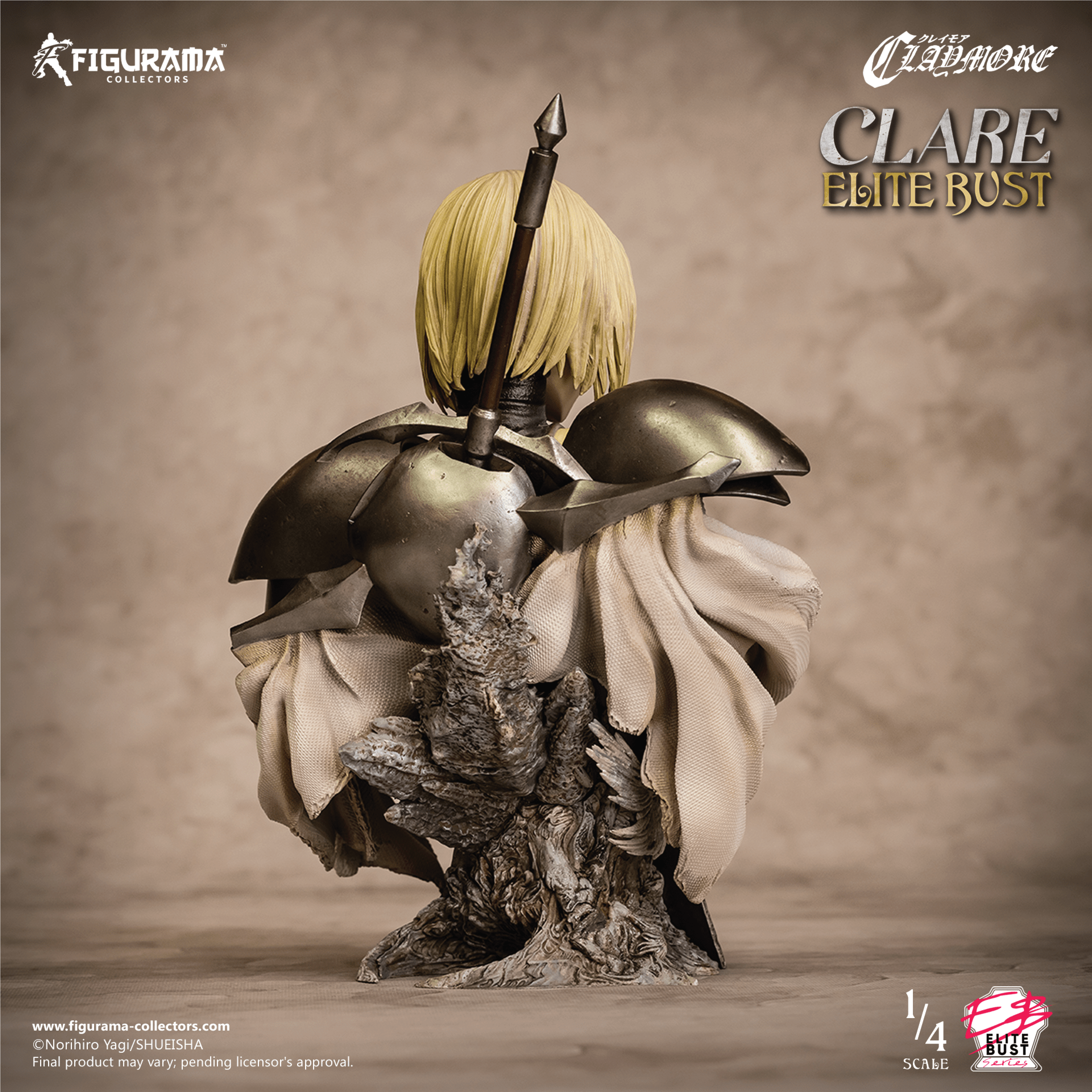 Claymore - Clare - Bust - Elite Bust Series - 1/4 (Figurama Collectors) photo 19