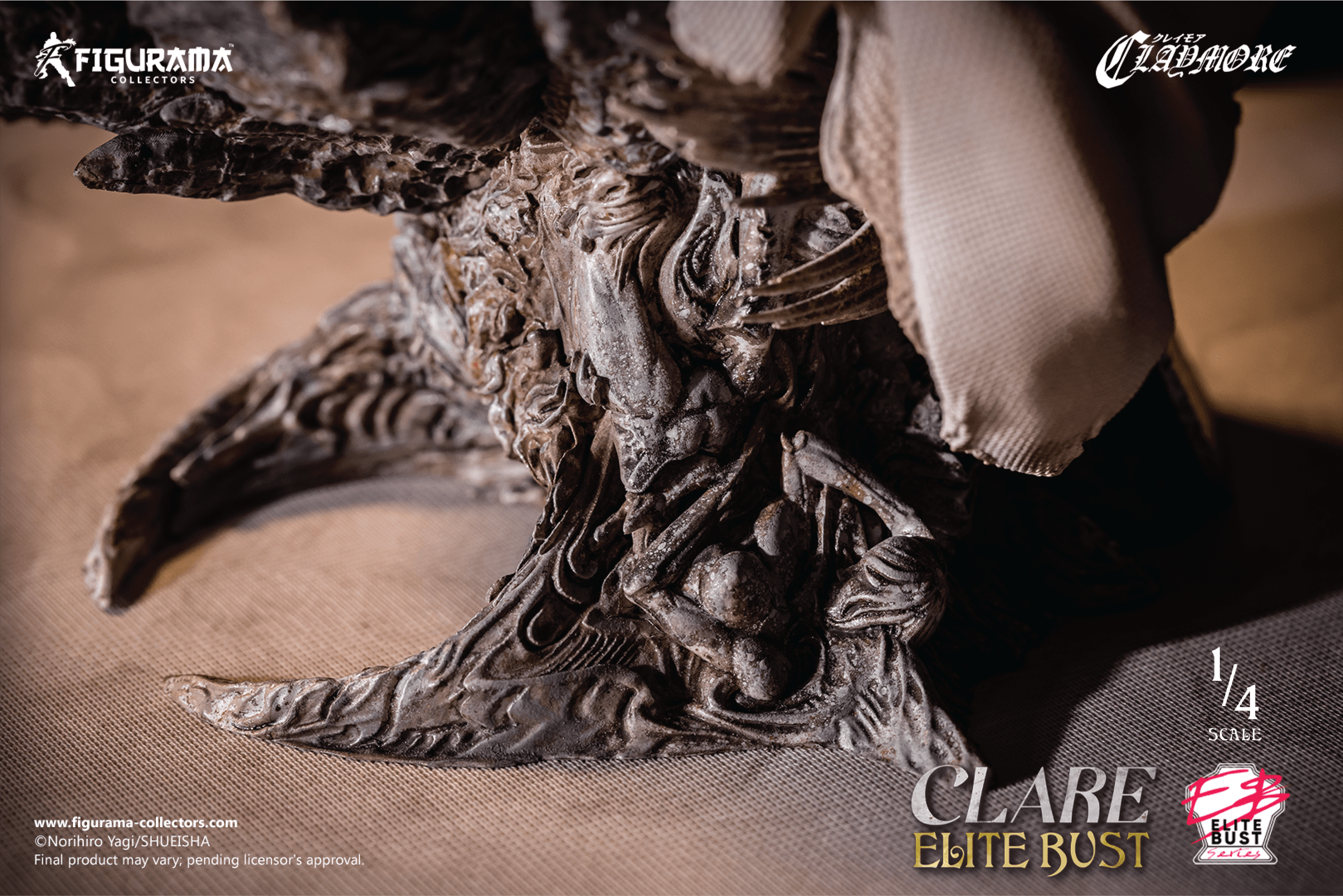 Claymore - Clare - Bust - Elite Bust Series - 1/4 (Figurama Collectors) photo 22