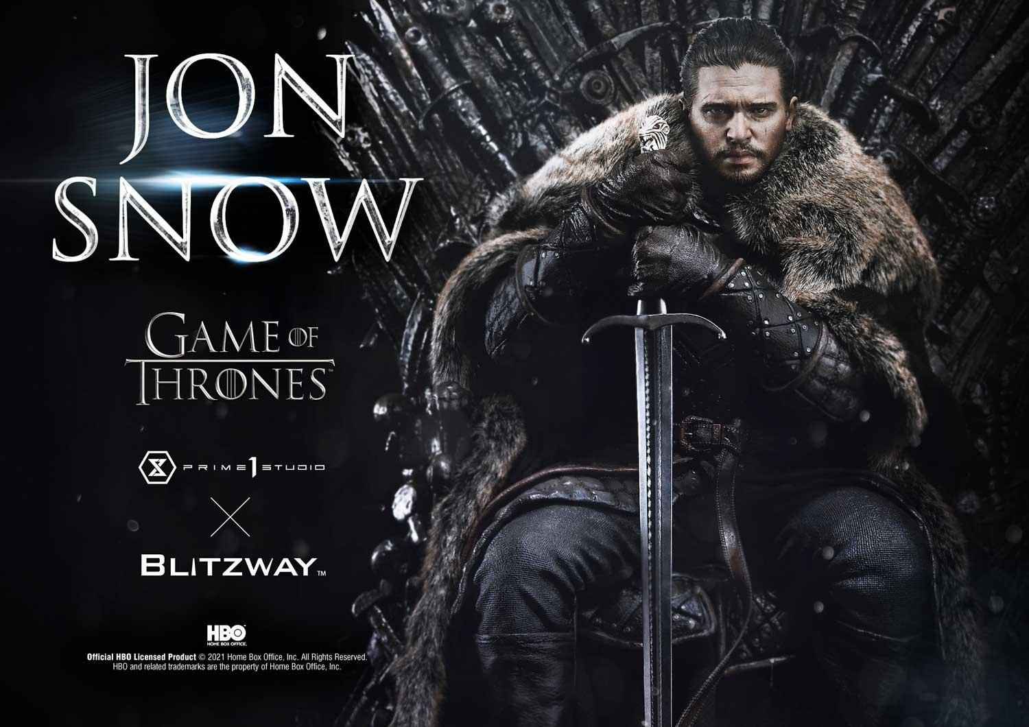 Game of Thrones - Jon Snow - Ultimate Premium Masterline  (UPMGOT-03) - 1/4 (Blitzway, Prime 1 Studio) photo 5