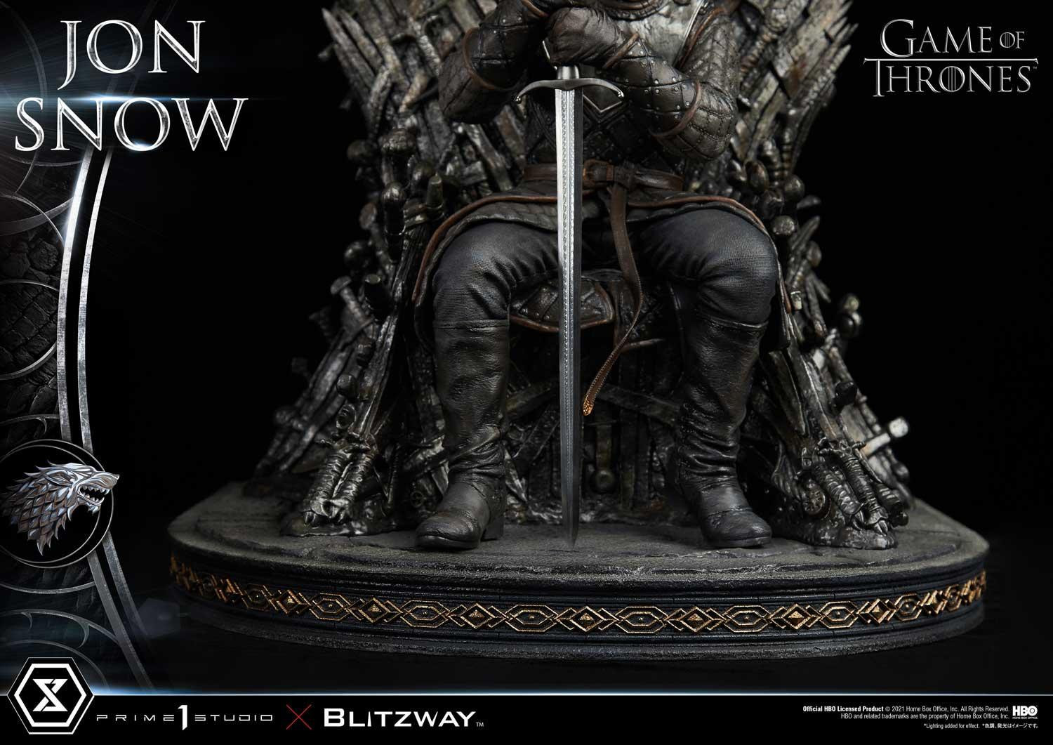 Game of Thrones - Jon Snow - Ultimate Premium Masterline  (UPMGOT-03) - 1/4 (Blitzway, Prime 1 Studio) photo 11