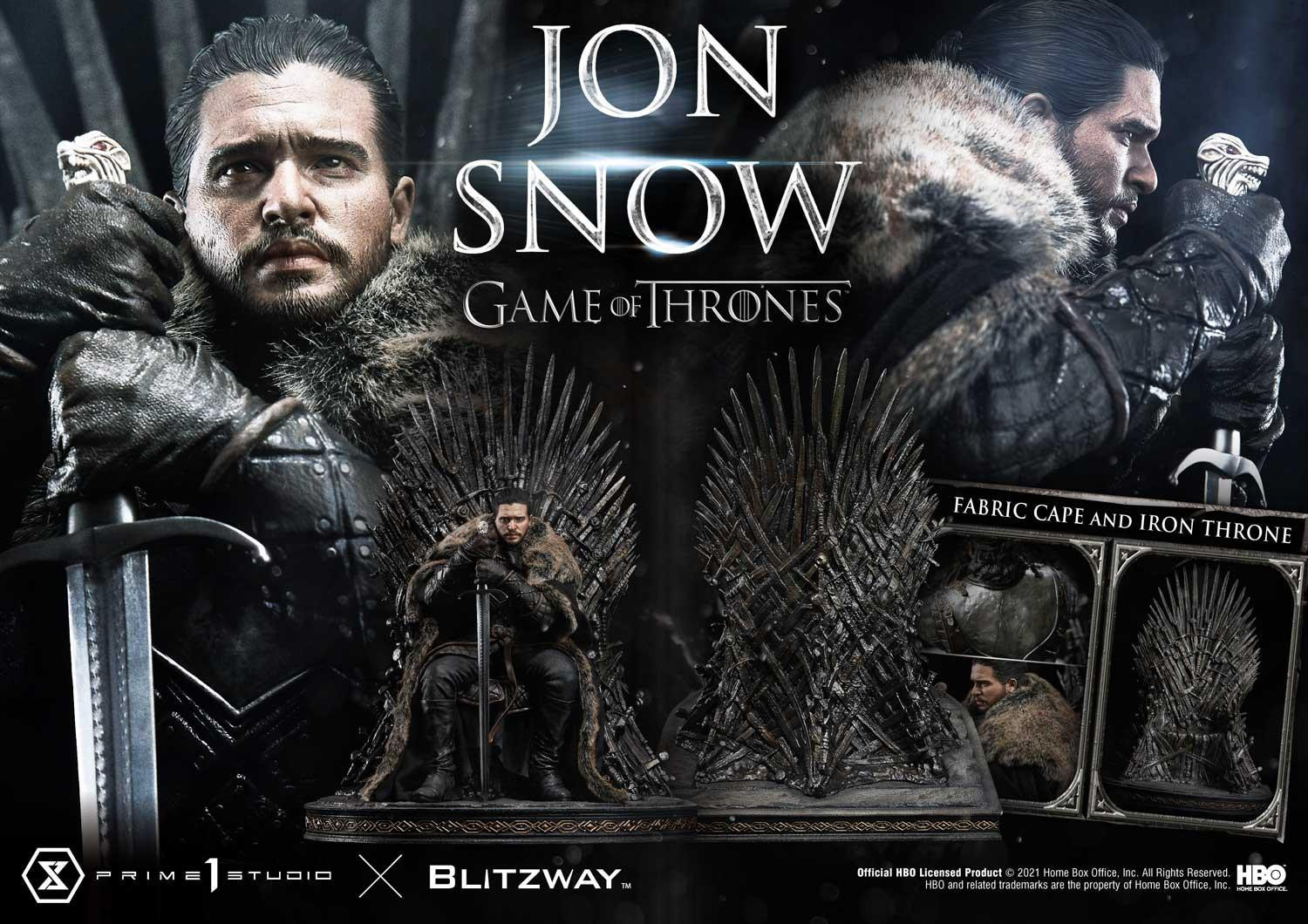 Game of Thrones - Jon Snow - Ultimate Premium Masterline  (UPMGOT-03) - 1/4 (Blitzway, Prime 1 Studio) photo 39