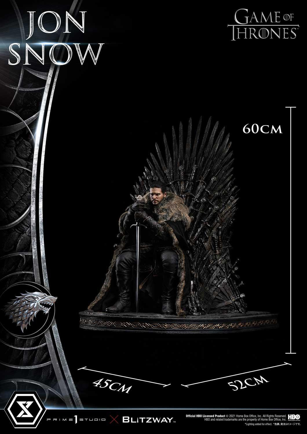 Game of Thrones - Jon Snow - Ultimate Premium Masterline  (UPMGOT-03) - 1/4 (Blitzway, Prime 1 Studio) photo 40