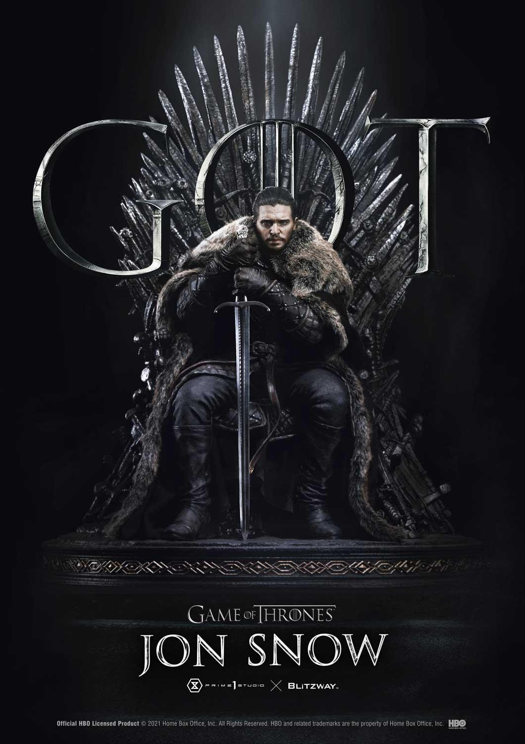 Game of Thrones - Jon Snow - Ultimate Premium Masterline  (UPMGOT-03) - 1/4 (Blitzway, Prime 1 Studio) photo 60
