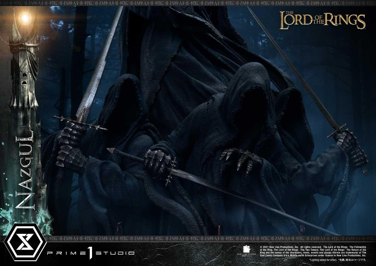 The Lord of the Rings: The Fellowship of the Ring - Nazgul - Premium Masterline  (PMLOTR-08S) - 1/4 - Bonus Version (Prime 1 Studio) photo 15