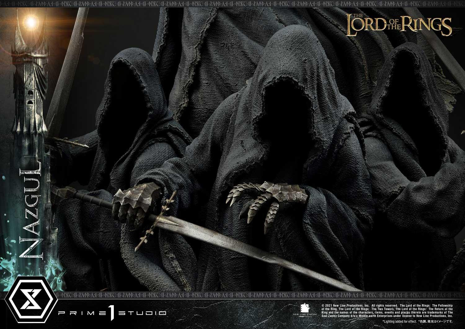 The Lord of the Rings: The Fellowship of the Ring - Nazgul - Premium Masterline  (PMLOTR-08S) - 1/4 - Bonus Version (Prime 1 Studio) photo 29