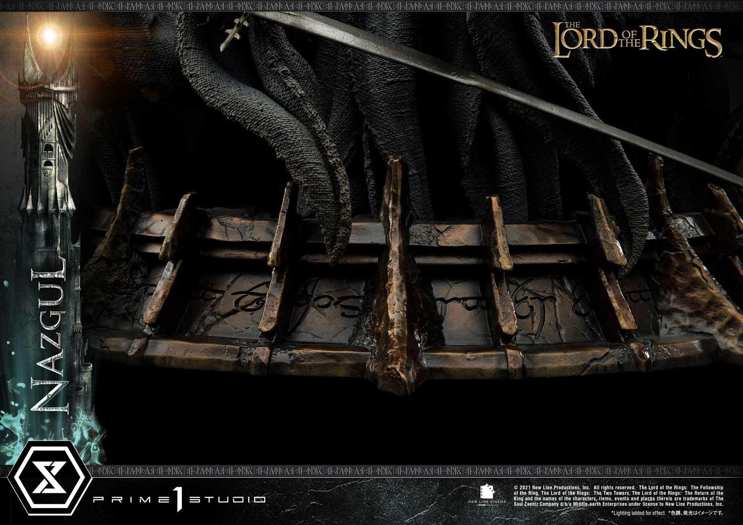 The Lord of the Rings: The Fellowship of the Ring - Nazgul - Premium Masterline  (PMLOTR-08S) - 1/4 - Bonus Version (Prime 1 Studio) photo 32