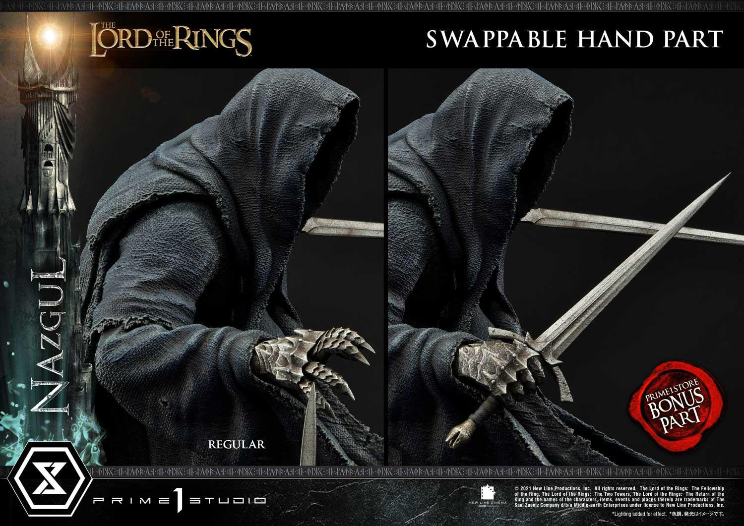 The Lord of the Rings: The Fellowship of the Ring - Nazgul - Premium Masterline  (PMLOTR-08S) - 1/4 - Bonus Version (Prime 1 Studio) photo 40