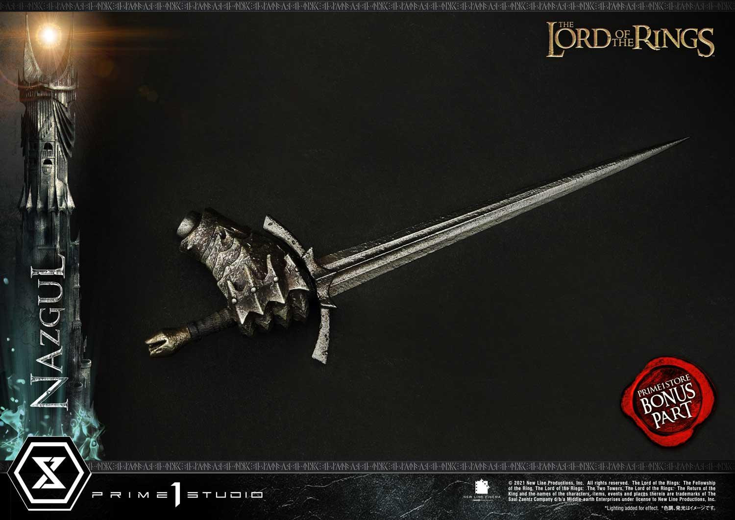 The Lord of the Rings: The Fellowship of the Ring - Nazgul - Premium Masterline  (PMLOTR-08S) - 1/4 - Bonus Version (Prime 1 Studio) photo 41