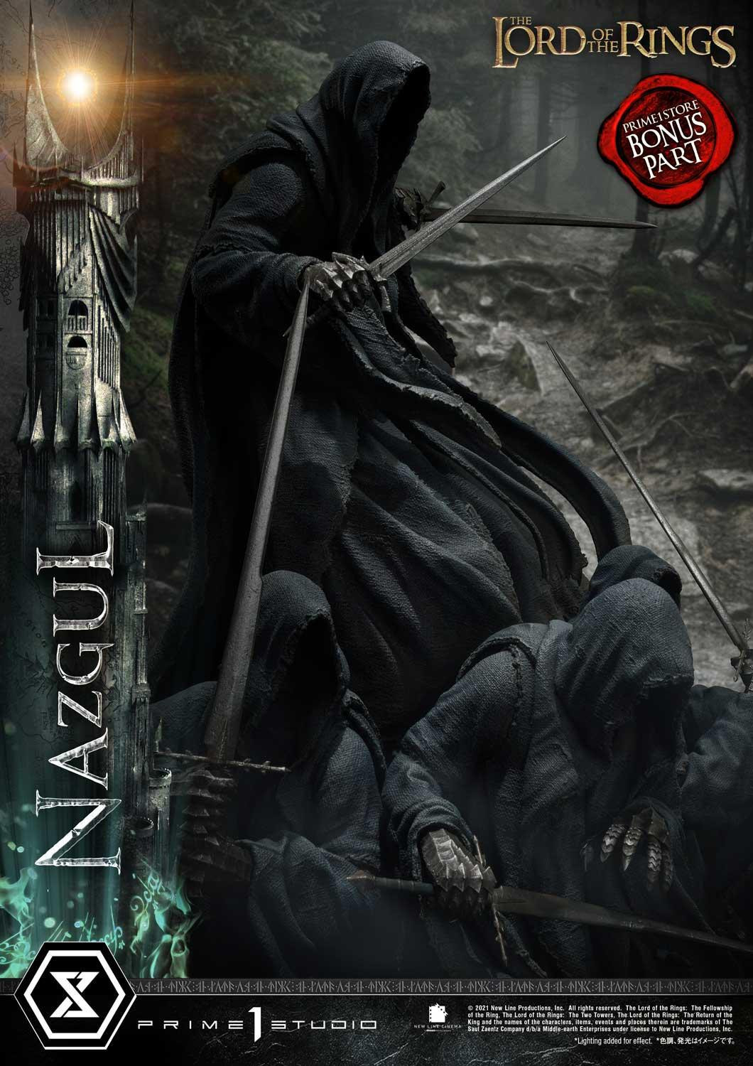 The Lord of the Rings: The Fellowship of the Ring - Nazgul - Premium Masterline  (PMLOTR-08S) - 1/4 - Bonus Version (Prime 1 Studio) photo 43
