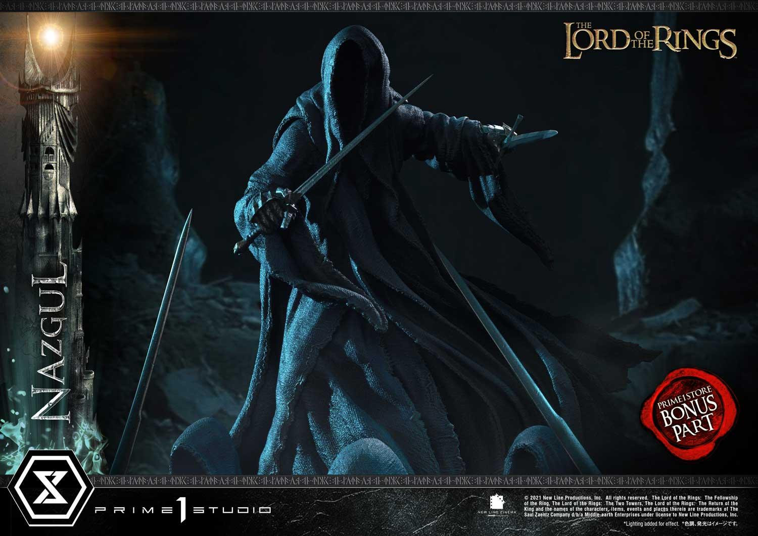 The Lord of the Rings: The Fellowship of the Ring - Nazgul - Premium Masterline  (PMLOTR-08S) - 1/4 - Bonus Version (Prime 1 Studio) photo 44