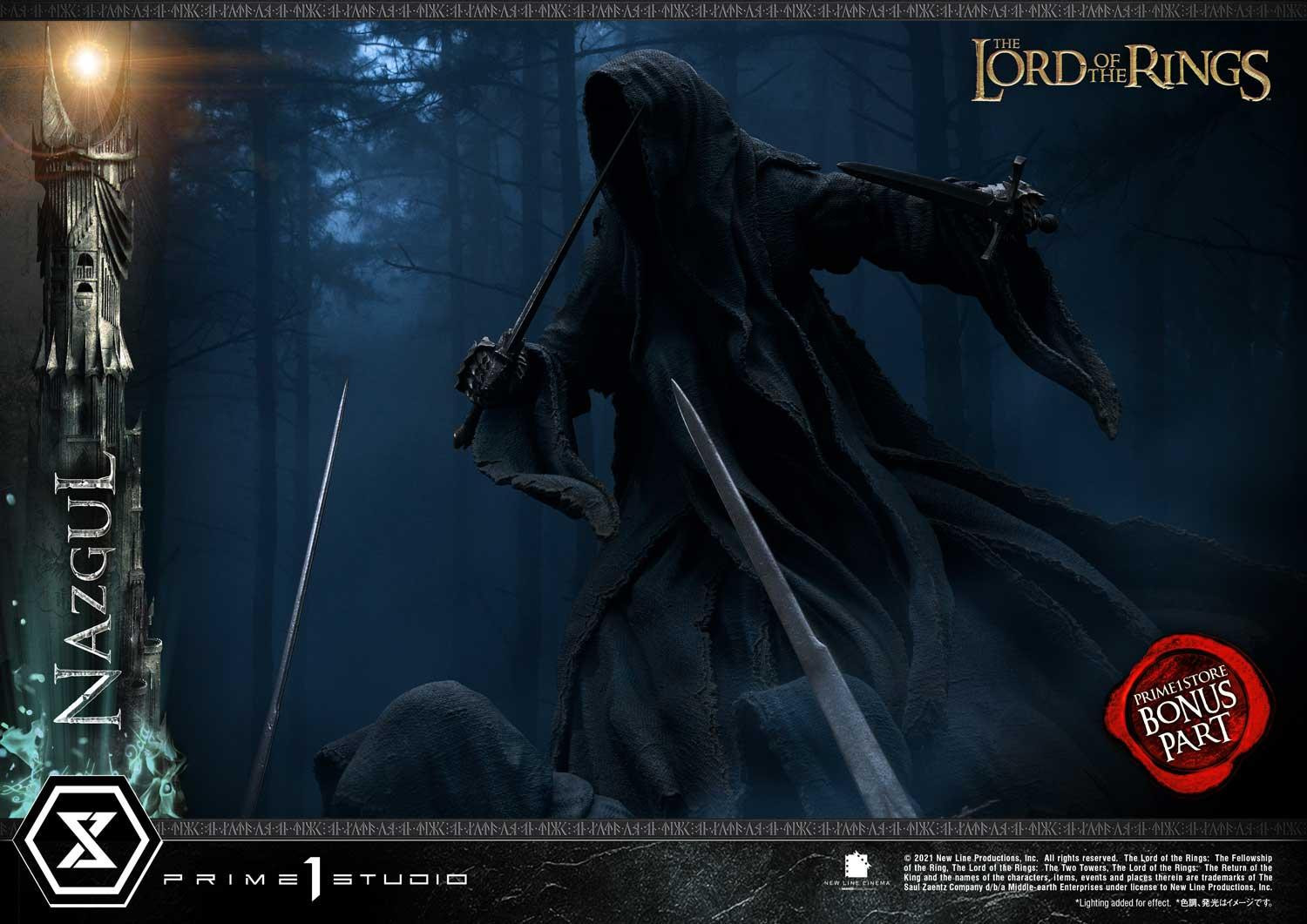 The Lord of the Rings: The Fellowship of the Ring - Nazgul - Premium Masterline  (PMLOTR-08S) - 1/4 - Bonus Version (Prime 1 Studio) photo 45