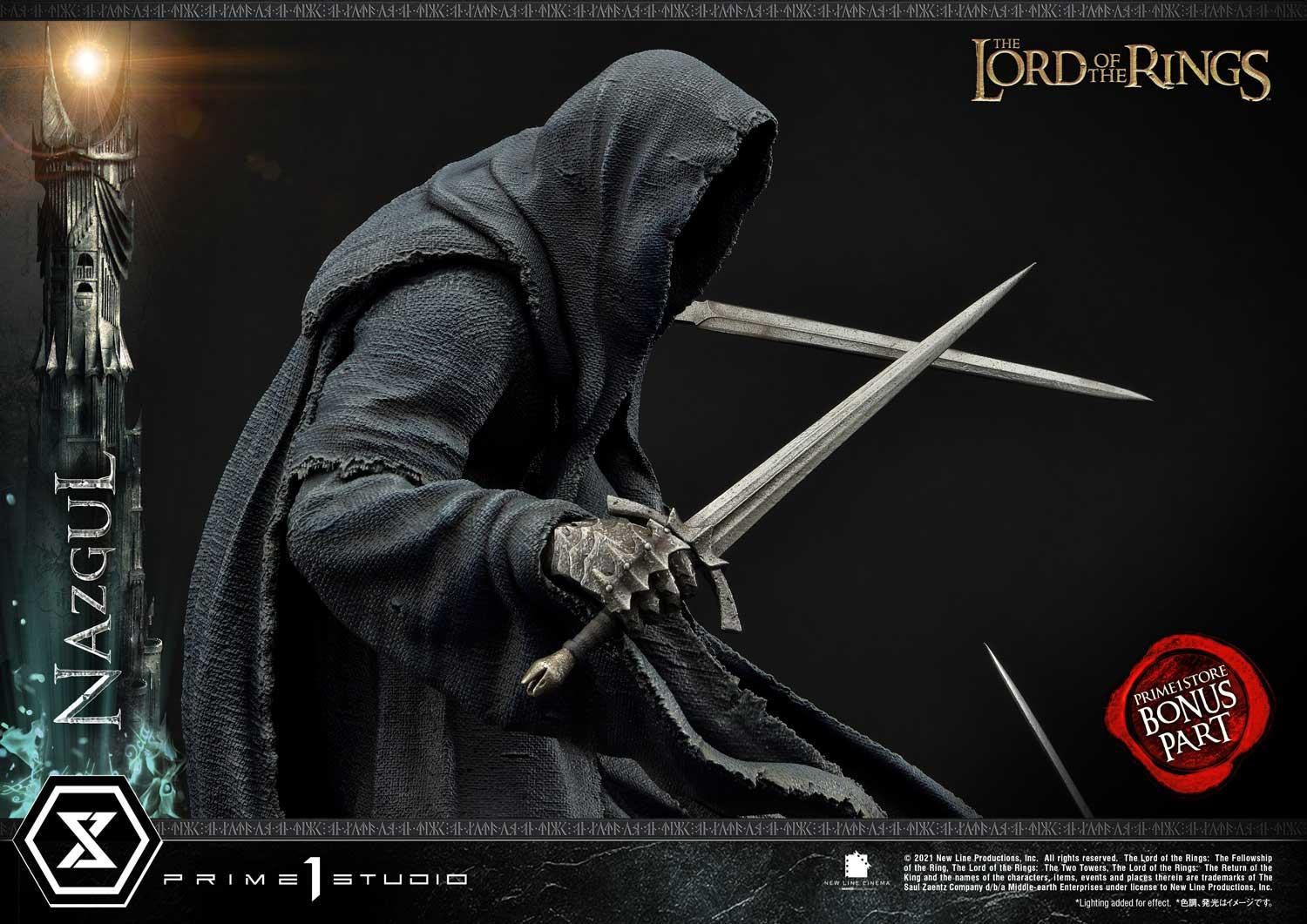 The Lord of the Rings: The Fellowship of the Ring - Nazgul - Premium Masterline  (PMLOTR-08S) - 1/4 - Bonus Version (Prime 1 Studio) photo 48