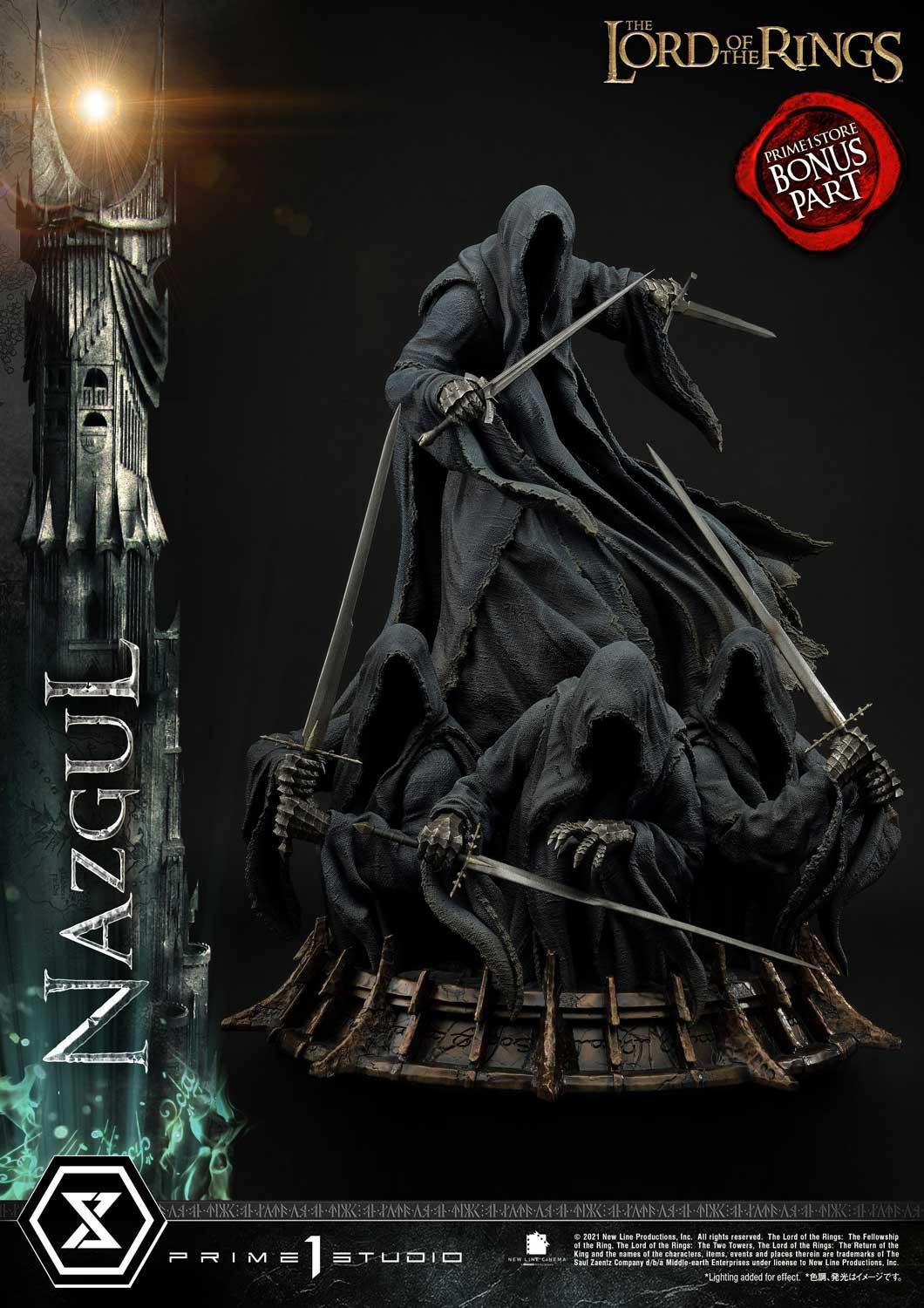 The Lord of the Rings: The Fellowship of the Ring - Nazgul - Premium Masterline  (PMLOTR-08S) - 1/4 - Bonus Version (Prime 1 Studio) photo 49
