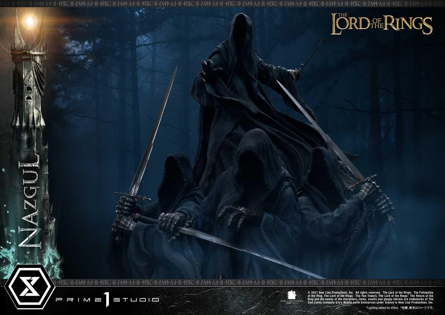 The Lord of the Rings: The Fellowship of the Ring - Nazgul - Premium Masterline  (PMLOTR-08S) - 1/4 - Bonus Version (Prime 1 Studio) photo 58