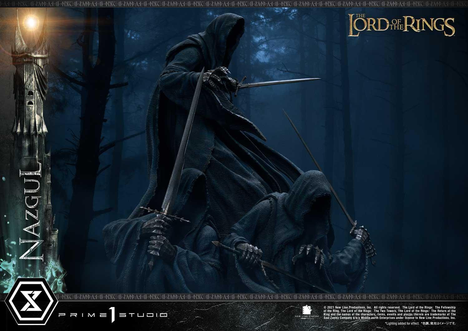 The Lord of the Rings: The Fellowship of the Ring - Nazgul - Premium Masterline  (PMLOTR-08S) - 1/4 - Bonus Version (Prime 1 Studio) photo 59