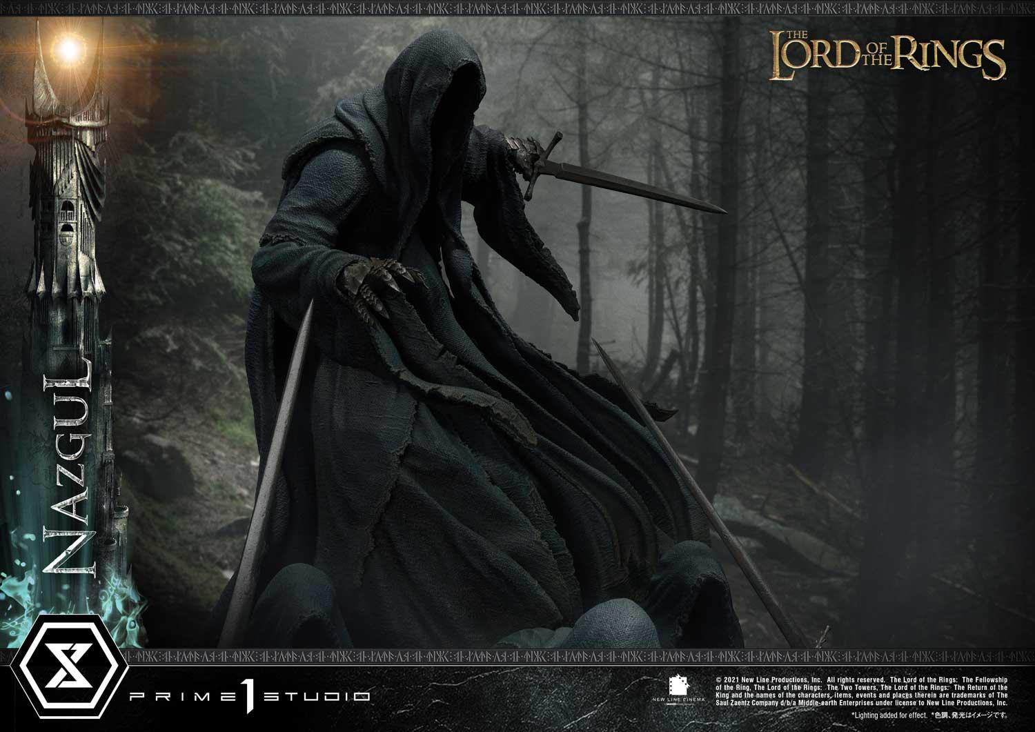 The Lord of the Rings: The Fellowship of the Ring - Nazgul - Premium Masterline  (PMLOTR-08S) - 1/4 - Bonus Version (Prime 1 Studio) photo 61