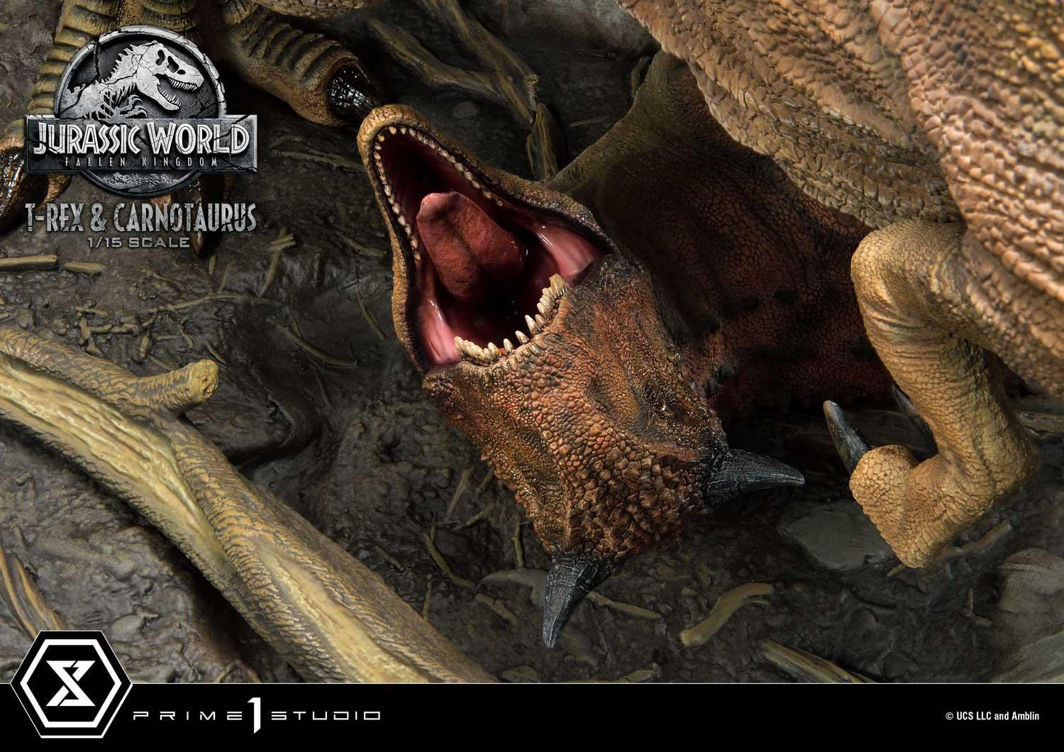 Jurassic World: Fallen Kingdom - Carnotaurus - Owen Grady - Tyrannosaurus Rex - Legacy Museum Collection (LMCJW2-07DX) - 1/15 - DX Version (Prime 1 Studio) photo 15