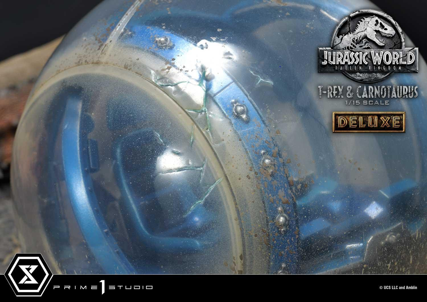Jurassic World: Fallen Kingdom - Carnotaurus - Owen Grady - Tyrannosaurus Rex - Legacy Museum Collection (LMCJW2-07DX) - 1/15 - DX Version (Prime 1 Studio) photo 22