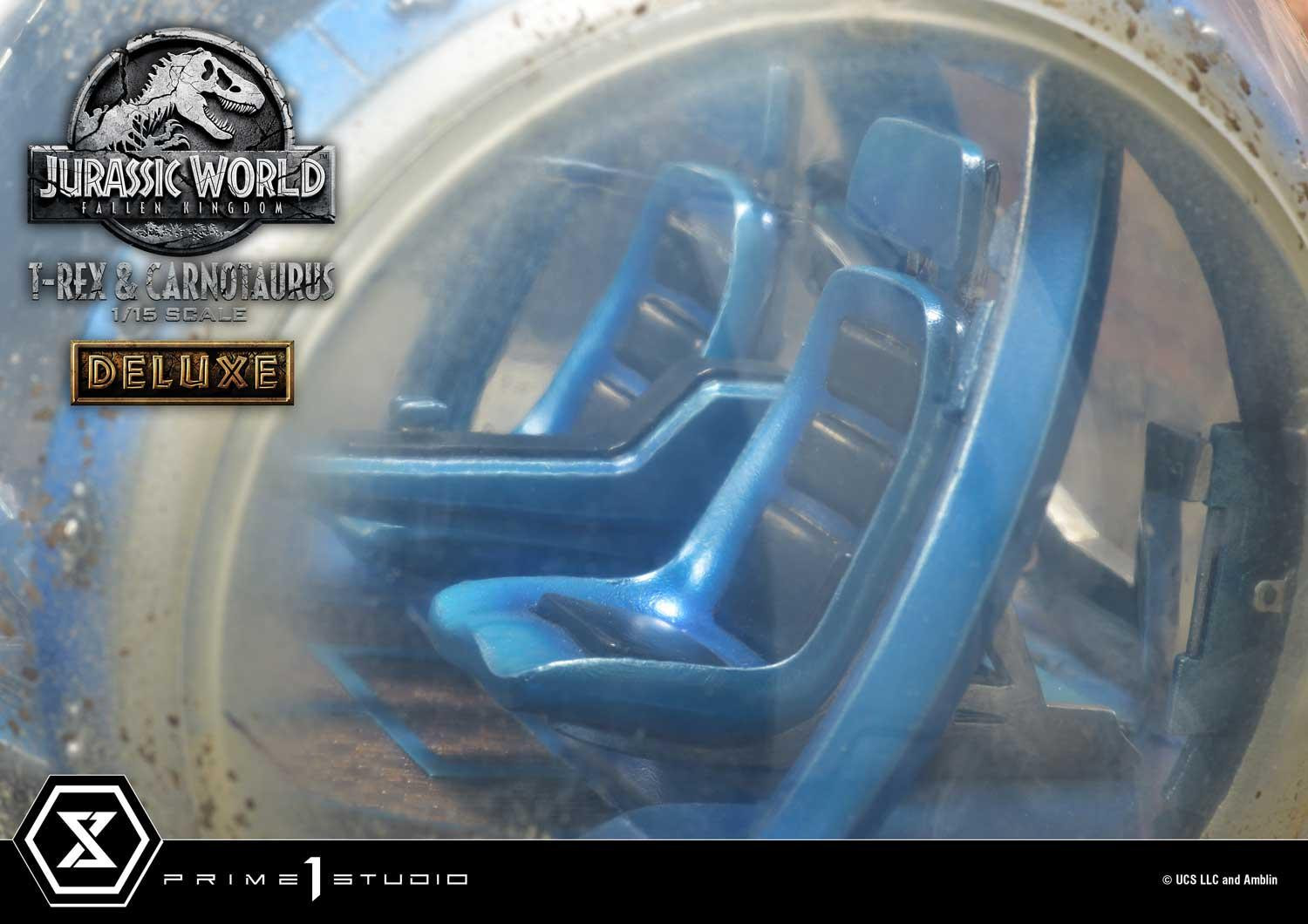 Jurassic World: Fallen Kingdom - Carnotaurus - Owen Grady - Tyrannosaurus Rex - Legacy Museum Collection (LMCJW2-07DX) - 1/15 - DX Version (Prime 1 Studio) photo 23