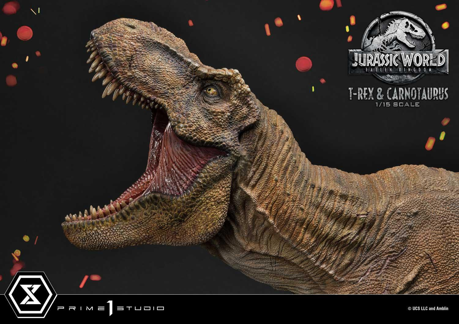 Jurassic World: Fallen Kingdom - Carnotaurus - Owen Grady - Tyrannosaurus Rex - Legacy Museum Collection (LMCJW2-07DX) - 1/15 - DX Version (Prime 1 Studio) photo 31