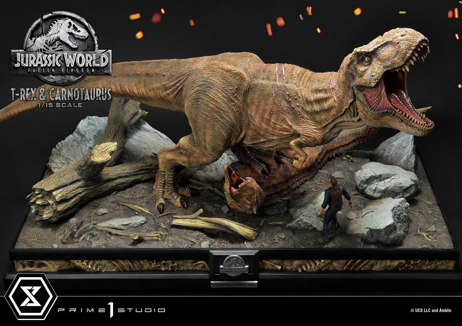 Jurassic World: Fallen Kingdom - Carnotaurus - Owen Grady - Tyrannosaurus Rex - Legacy Museum Collection (LMCJW2-07DX) - 1/15 - DX Version (Prime 1 Studio) photo 52