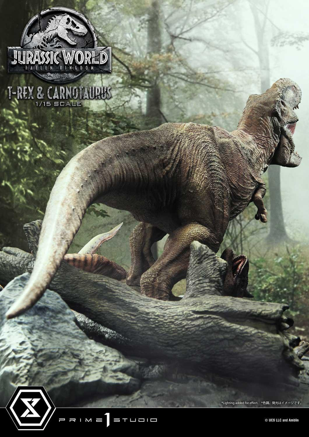 Jurassic World: Fallen Kingdom - Carnotaurus - Owen Grady - Tyrannosaurus Rex - Legacy Museum Collection (LMCJW2-07DX) - 1/15 - DX Version (Prime 1 Studio) photo 68