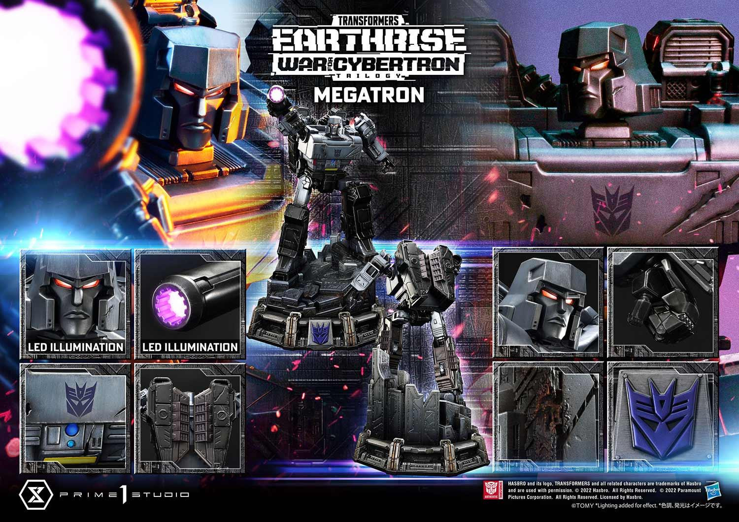 Transformers: War for Cybertron Trilogy - Megatron - Premium Masterline  (PMTF-06) (Prime 1 Studio) photo 34