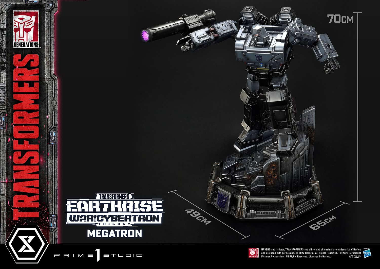 Transformers: War for Cybertron Trilogy - Megatron - Premium Masterline  (PMTF-06) (Prime 1 Studio) photo 36