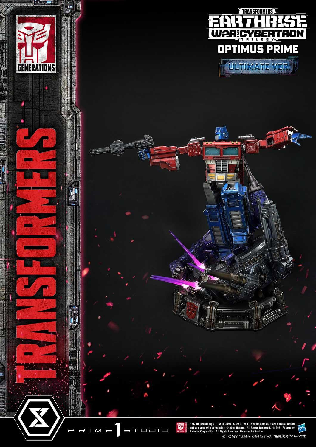 Transformers: War for Cybertron Trilogy - Convoy - Shockwave - Premium Masterline  (PMTF-05UT) - Ultimate Ver. (Prime 1 Studio) photo 7