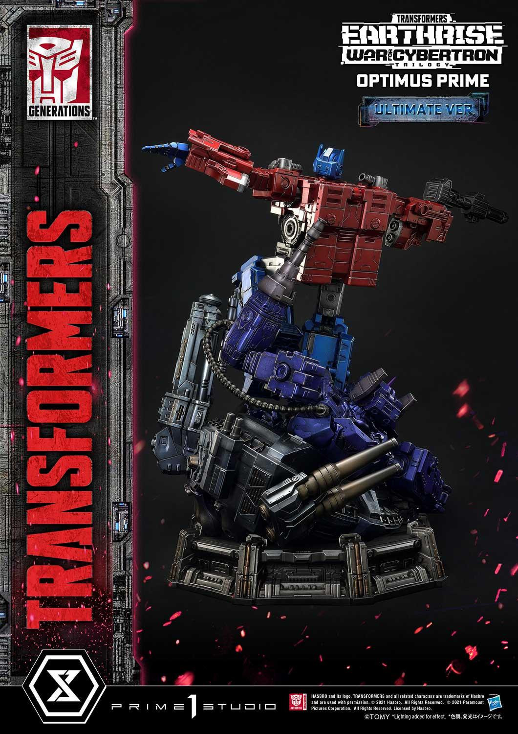 Transformers: War for Cybertron Trilogy - Convoy - Shockwave - Premium Masterline  (PMTF-05UT) - Ultimate Ver. (Prime 1 Studio) photo 9