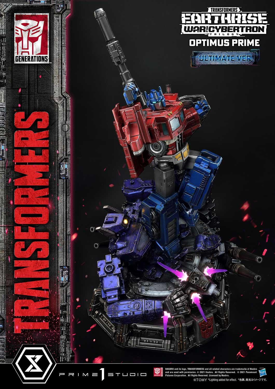 Transformers: War for Cybertron Trilogy - Convoy - Shockwave - Premium Masterline  (PMTF-05UT) - Ultimate Ver. (Prime 1 Studio) photo 13