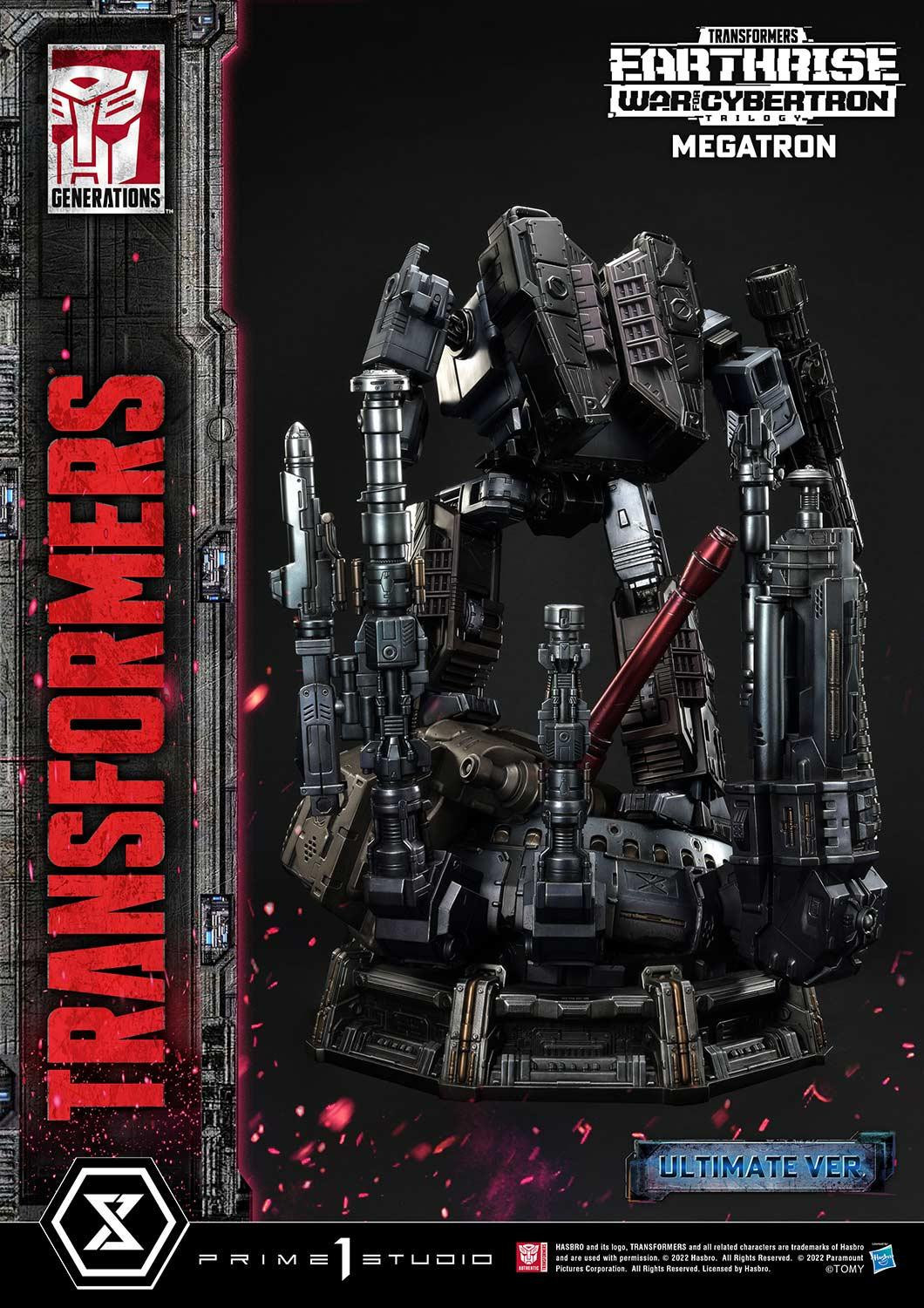 Transformers: War for Cybertron Trilogy - Megatron - Omega Supreme - Premium Masterline  (PMTF-06UT) - Ultimate Version (Prime 1 Studio) photo 12