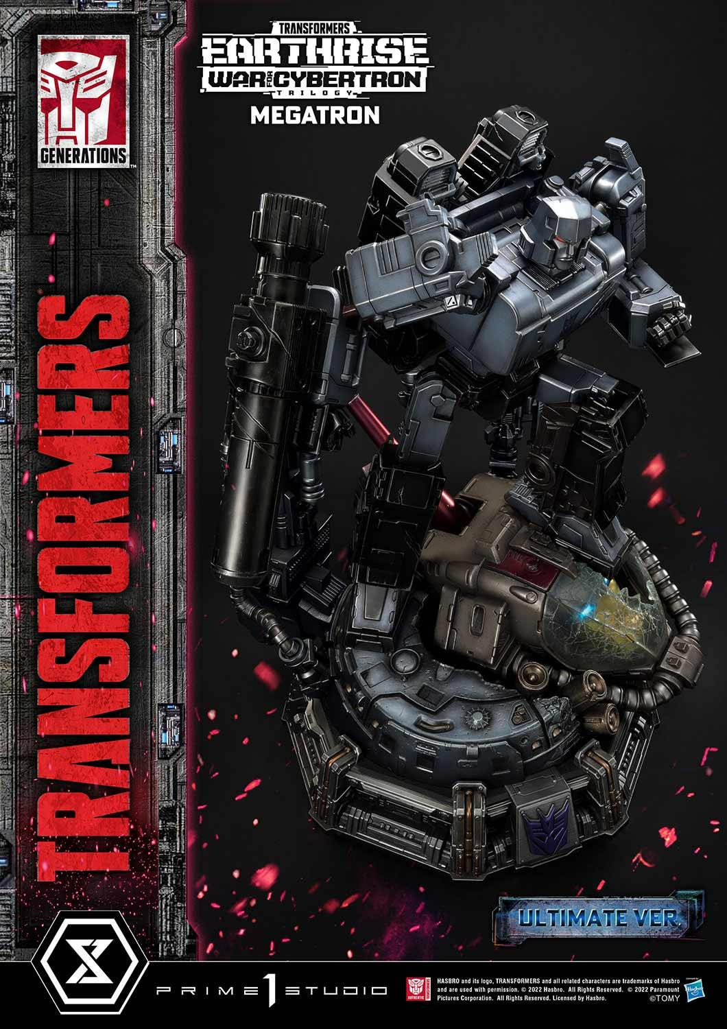 Transformers: War for Cybertron Trilogy - Megatron - Omega Supreme - Premium Masterline  (PMTF-06UT) - Ultimate Version (Prime 1 Studio) photo 13