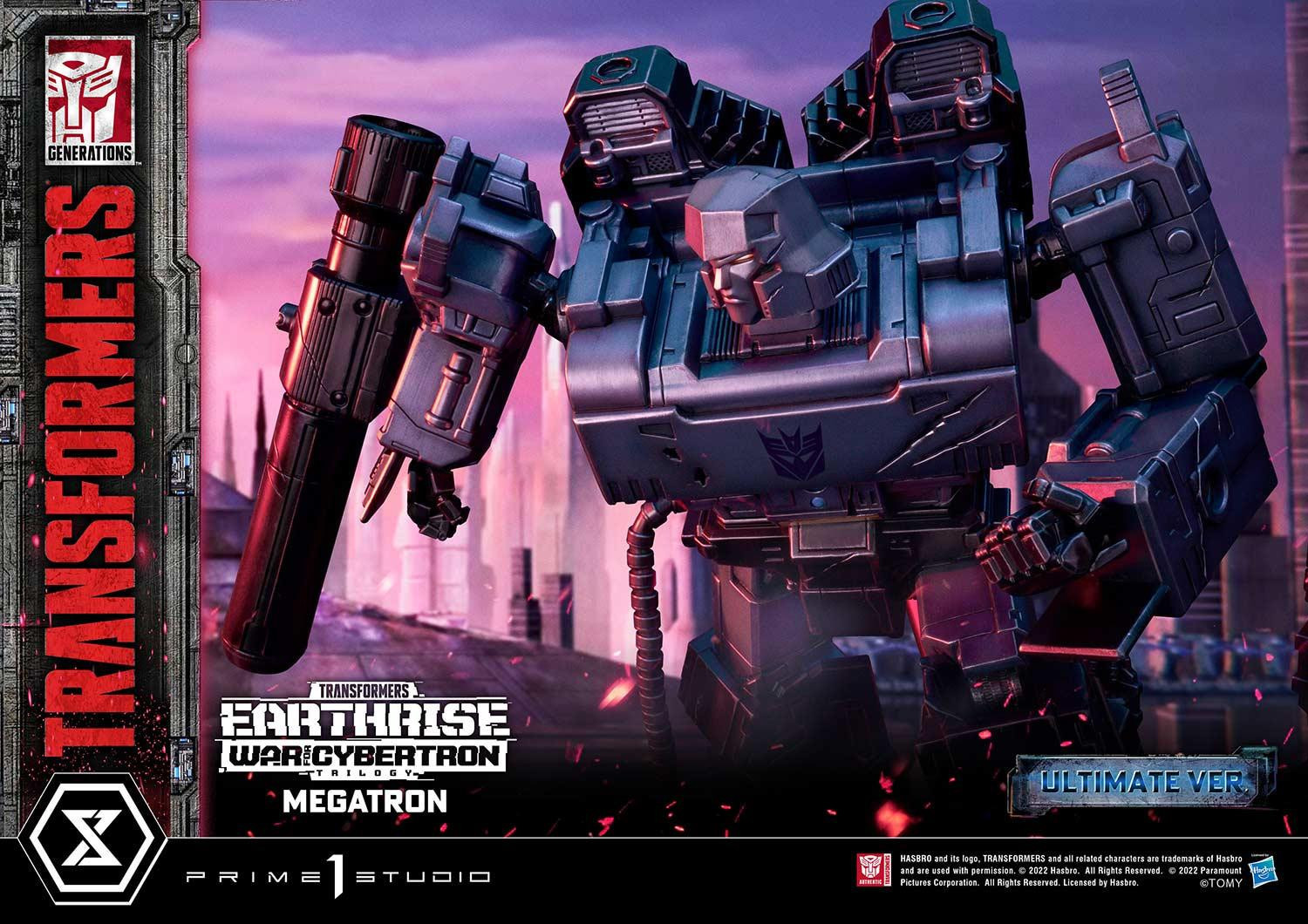 Transformers: War for Cybertron Trilogy - Megatron - Omega Supreme - Premium Masterline  (PMTF-06UT) - Ultimate Version (Prime 1 Studio) photo 18