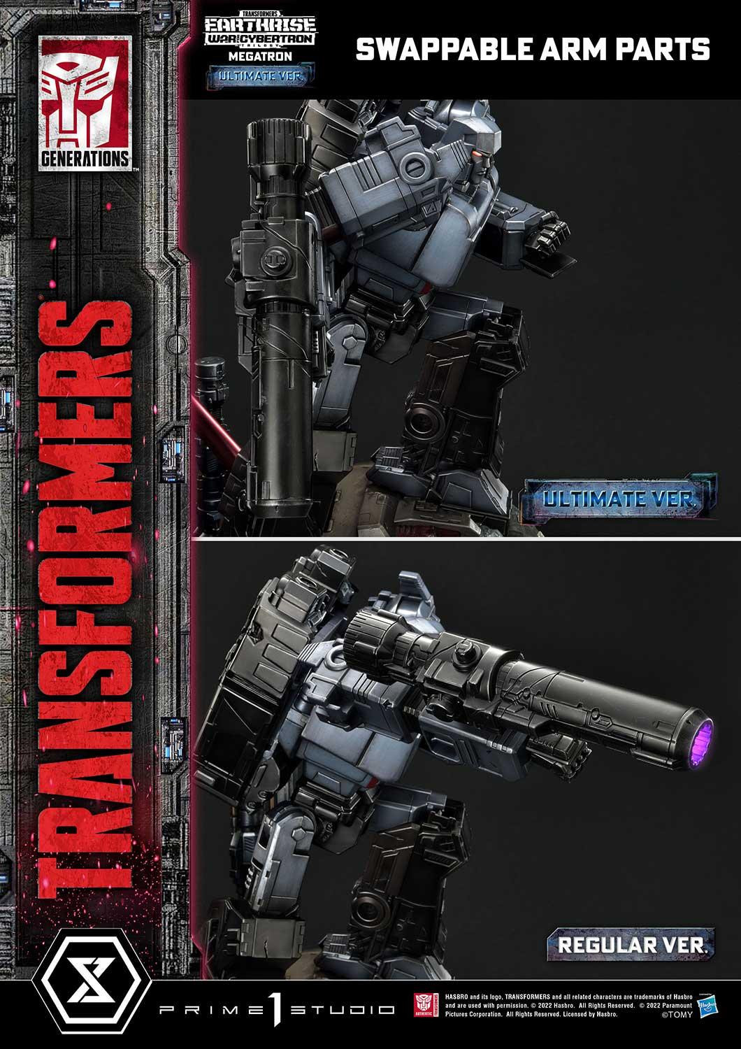 Transformers: War for Cybertron Trilogy - Megatron - Omega Supreme - Premium Masterline  (PMTF-06UT) - Ultimate Version (Prime 1 Studio) photo 40