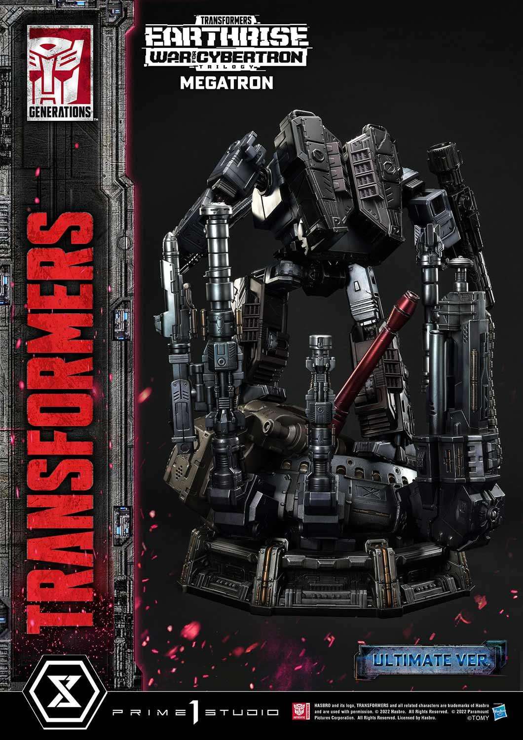 Transformers: War for Cybertron Trilogy - Megatron - Omega Supreme - Premium Masterline  (PMTF-06UT) - Ultimate Version (Prime 1 Studio) photo 44