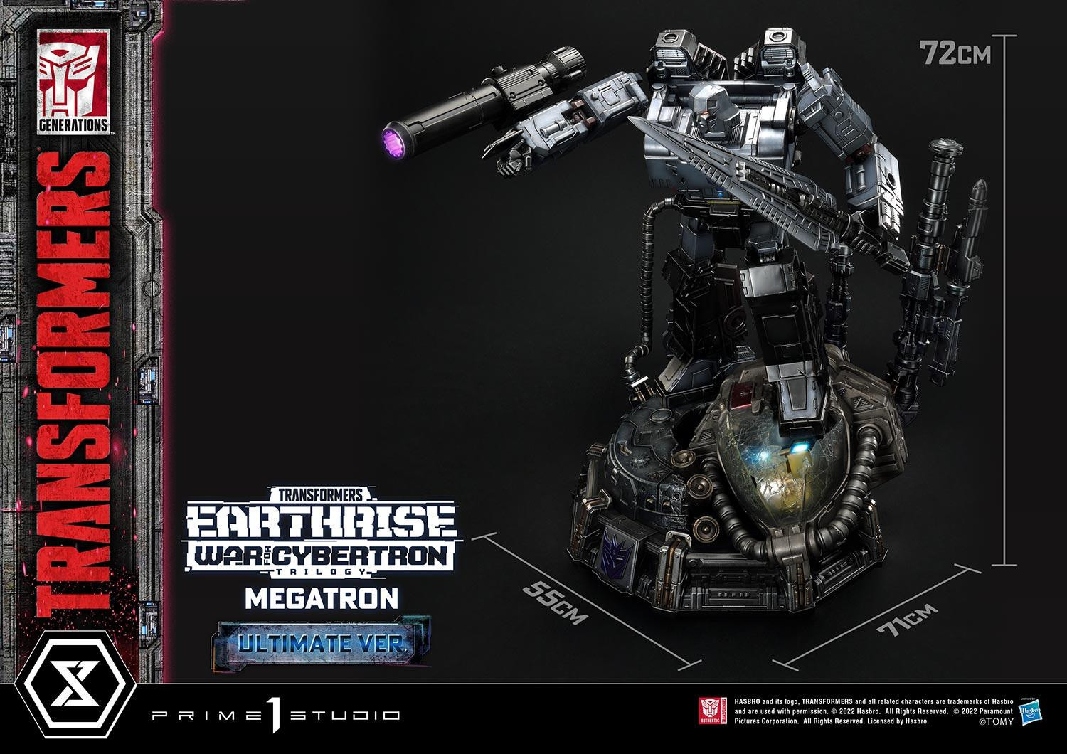 Transformers: War for Cybertron Trilogy - Megatron - Omega Supreme - Premium Masterline  (PMTF-06UT) - Ultimate Version (Prime 1 Studio) photo 46
