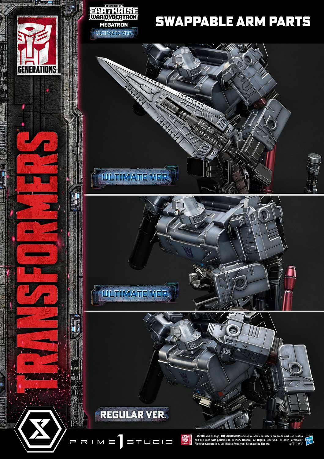 Transformers: War for Cybertron Trilogy - Megatron - Omega Supreme - Premium Masterline  (PMTF-06UT) - Ultimate Version (Prime 1 Studio) photo 50