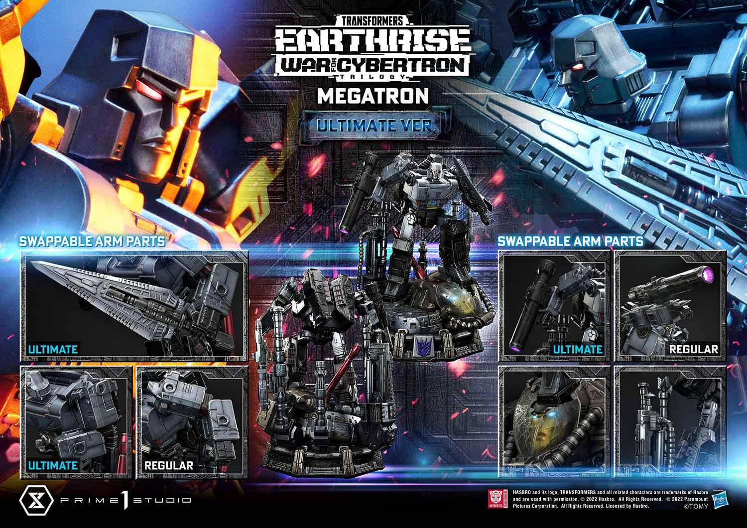 Transformers: War for Cybertron Trilogy - Megatron - Omega Supreme - Premium Masterline  (PMTF-06UT) - Ultimate Version (Prime 1 Studio) photo 51