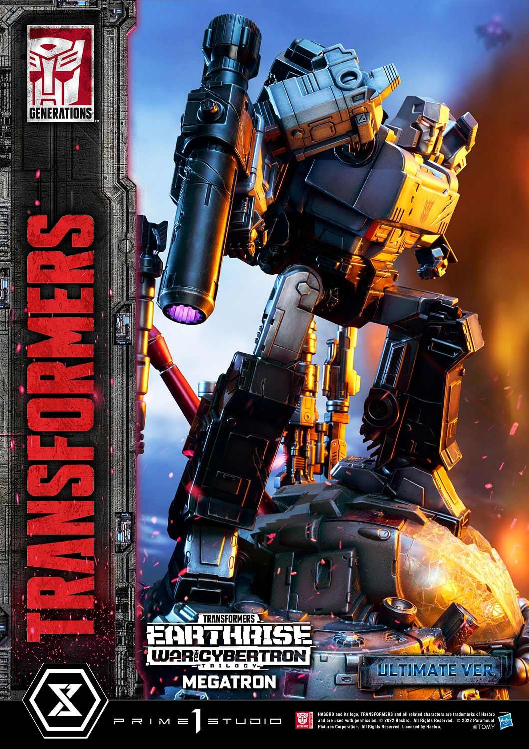 Transformers: War for Cybertron Trilogy - Megatron - Omega Supreme - Premium Masterline  (PMTF-06UT) - Ultimate Version (Prime 1 Studio) photo 54