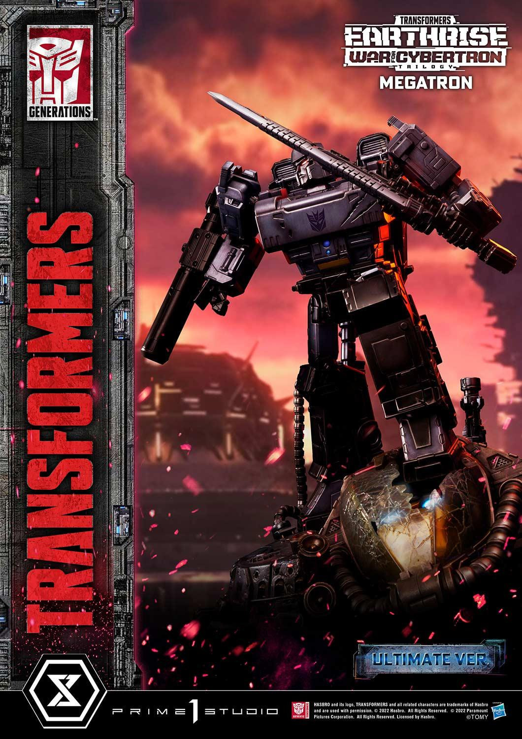 Transformers: War for Cybertron Trilogy - Megatron - Omega Supreme - Premium Masterline  (PMTF-06UT) - Ultimate Version (Prime 1 Studio) photo 57