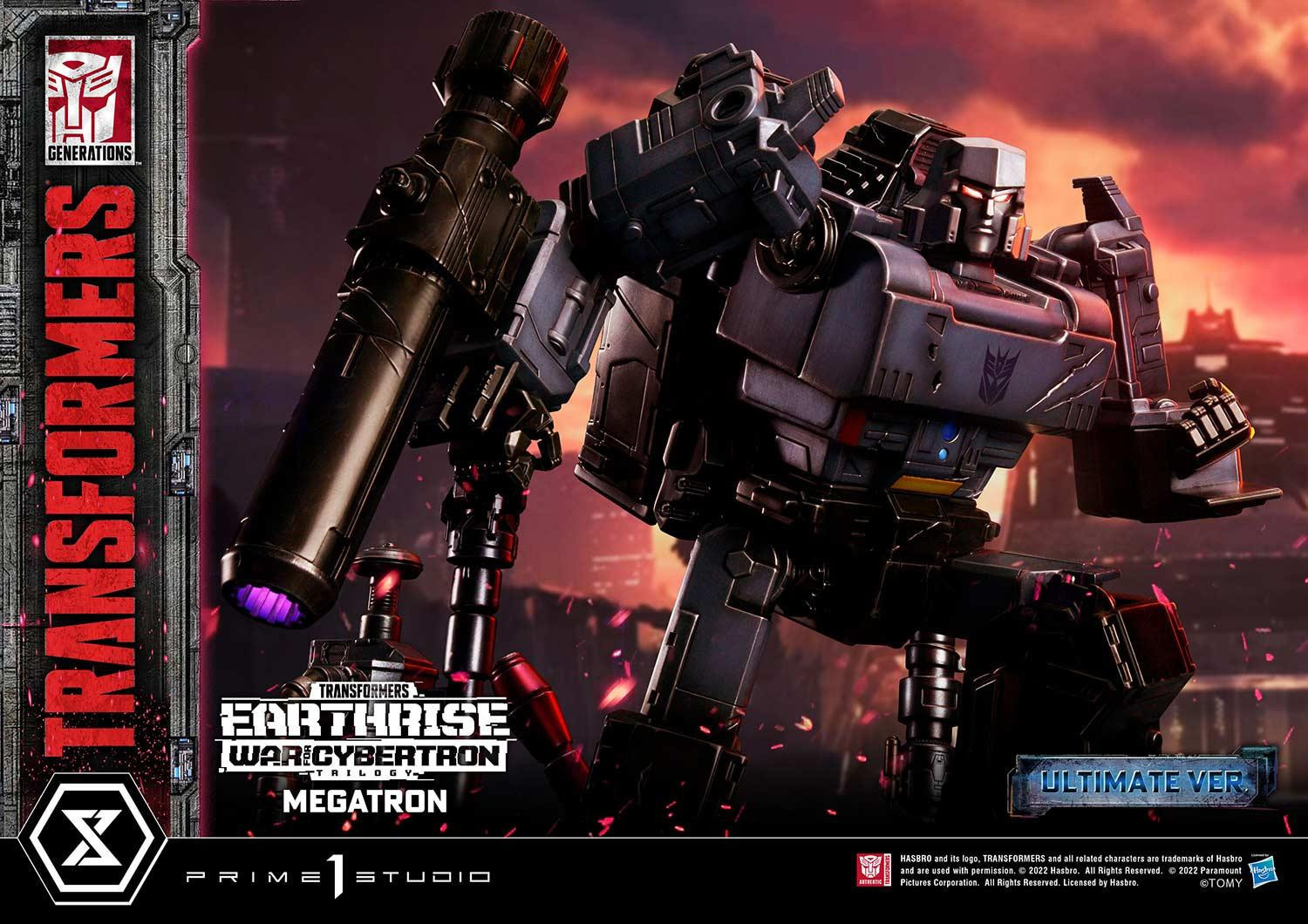 Transformers: War for Cybertron Trilogy - Megatron - Omega Supreme - Premium Masterline  (PMTF-06UT) - Ultimate Version (Prime 1 Studio) photo 60
