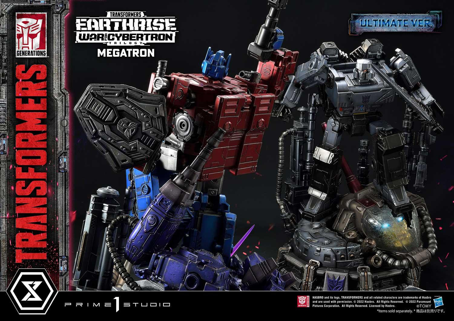 Transformers: War for Cybertron Trilogy - Megatron - Omega Supreme - Premium Masterline  (PMTF-06UT) - Ultimate Version (Prime 1 Studio) photo 67