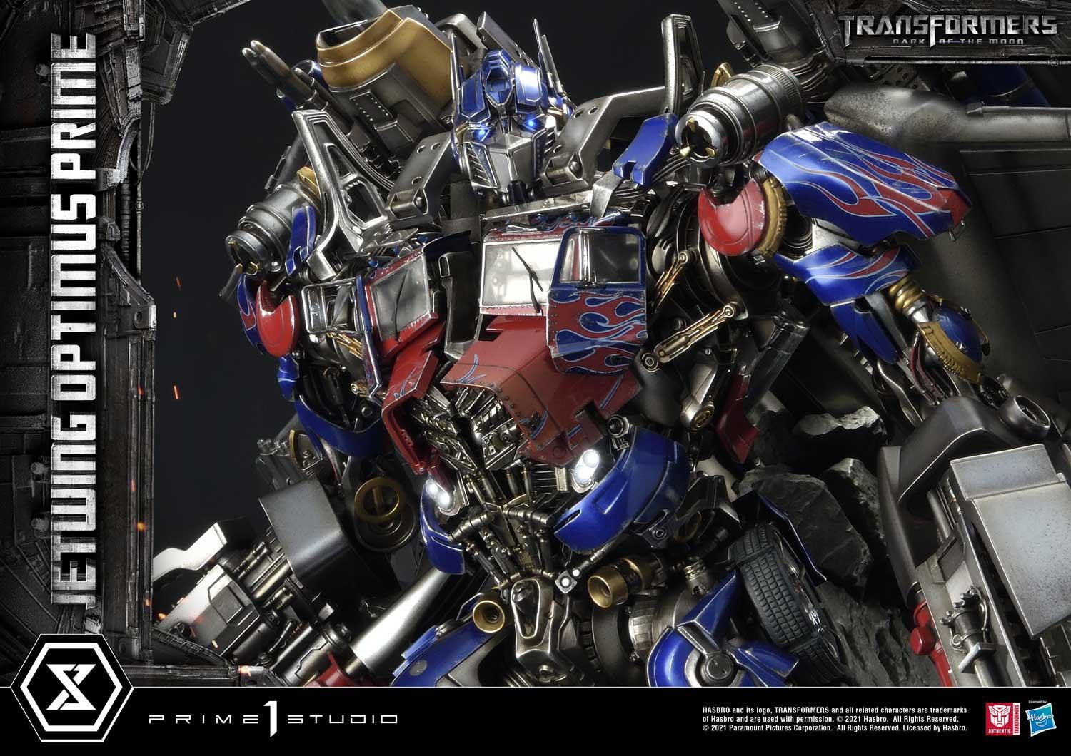 Transformers: Dark of the Moon - Convoy - Driller - Museum Masterline Series (MMTFM-33S) - Jetwing, Bonus Version (Prime 1 Studio) photo 39