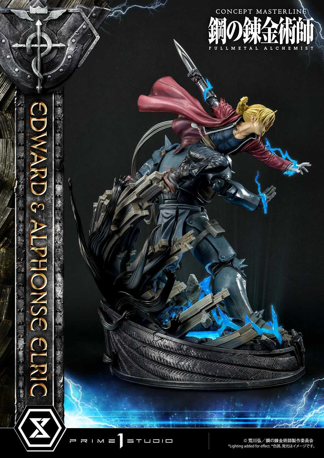 Hagane no Renkinjutsushi Fullmetal Alchemist - Alphonse Elric - Edward Elric - Concept Masterline (CMFMA-01) - 1/6 (Prime 1 Studio) photo 43