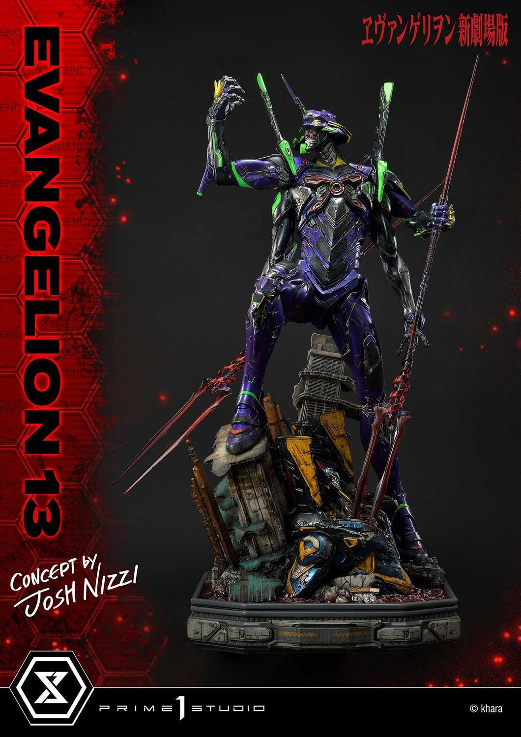 Evangelion Shin Gekijouban - EVA Mark.06 - EVA-13 - Ultimate Diorama Masterline  (UDMEVA-05) (Prime 1 Studio) photo 32